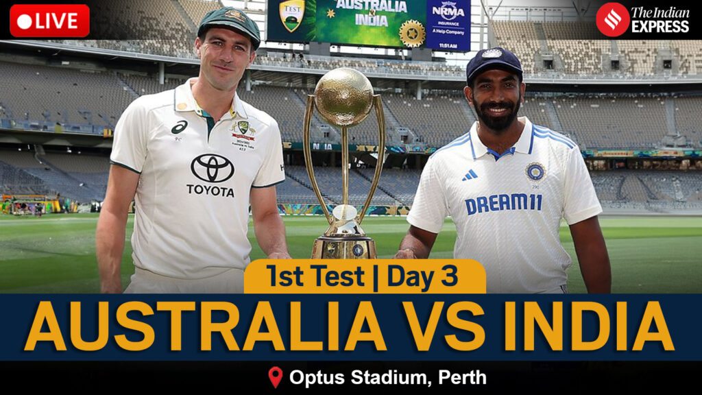 Inde vs Australie LIVE Cricket Score, 1er jour de test 3 : Jaiswal en envisage une centaine à Perth avec Rahul pour compagnie