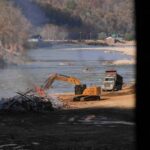 CSX doit arrêter les travaux de nettoyage des rails dans la rivière Nolichucky